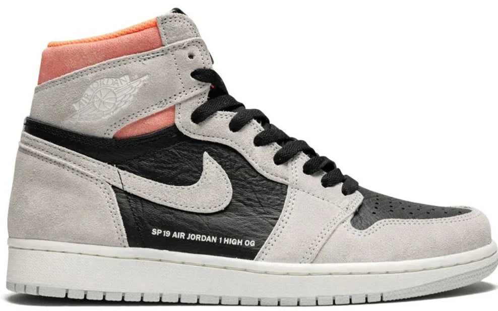 Air Jordan 1 Retro High OG "Neutral Grey/Hyper Crimson" sneakers