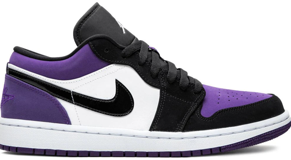 Air Jordan 1 Low ''Court Purple''
