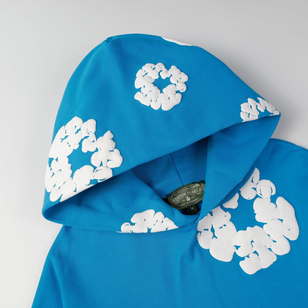 Denim Tears Hoodie 'cyan'