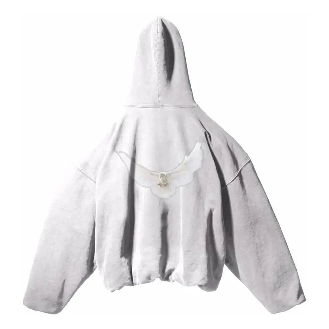 Yeezy x gap x balenciaga dove hoodie