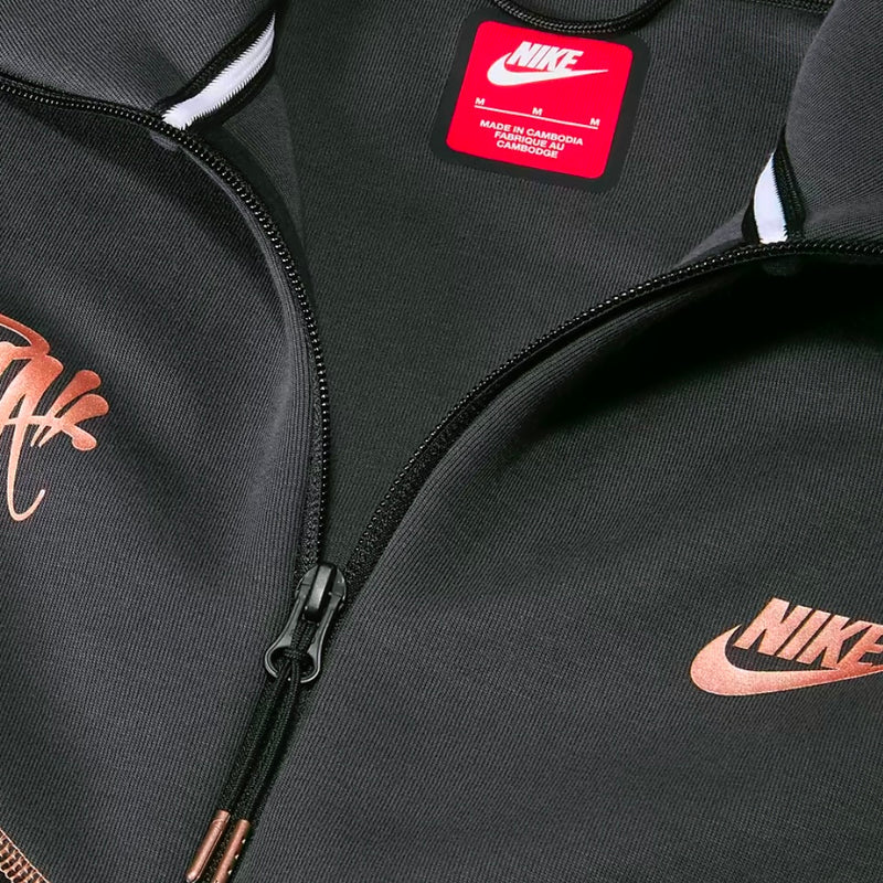 Nike x Syna World Tech Fleece Tracksuit "Black/Bronze"