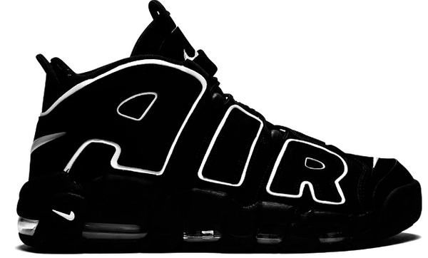 Nike Air More Uptempo black & white