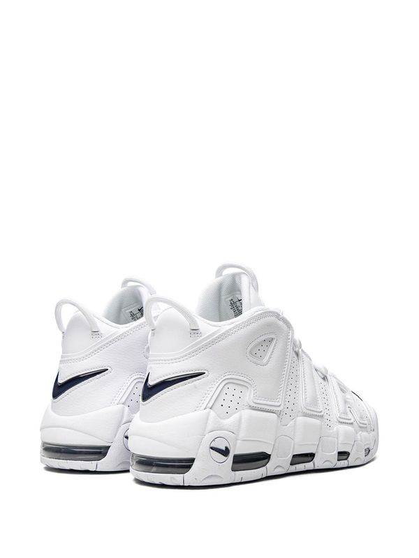 Tênis Nike Air More Uptempo '96 White and Midnight Navy