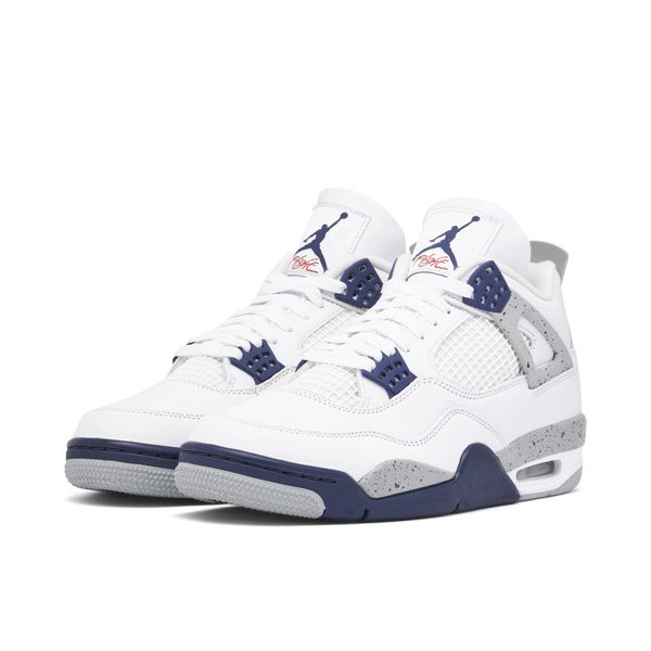 Air Jordan 4 Retro "white midnight navy