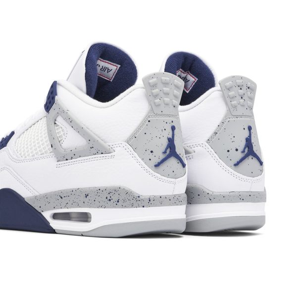 Air Jordan 4 Retro "white midnight navy